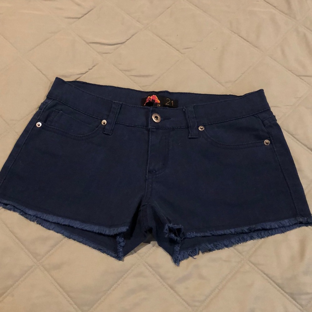Forever 21 short jean shorts